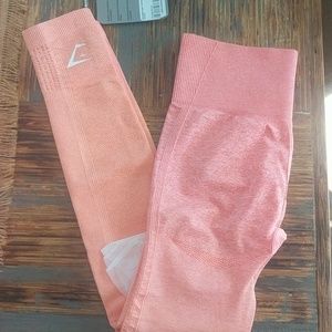 NOT FOR SALEGymshark ombre leggings in peach color